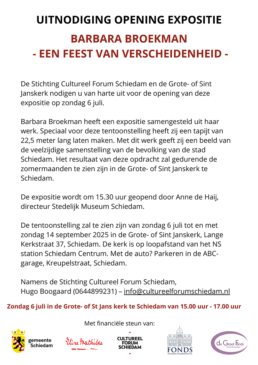 BARBARA BROEKMAN CULTUREEL FORUM SCHIEDAM-2NEW